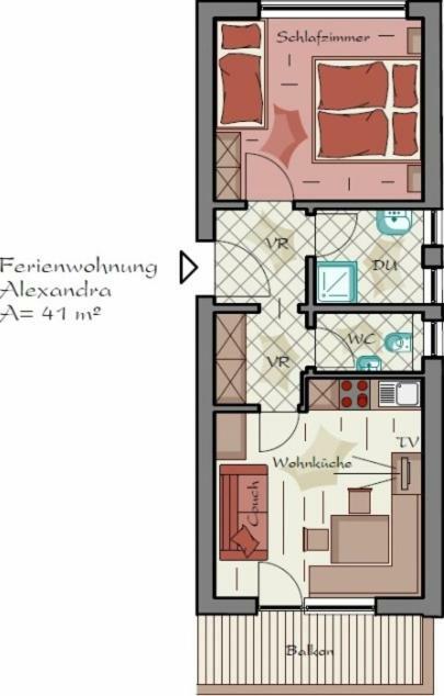 Appartementhaus Sennhuettn 弗林肯贝格 外观 照片